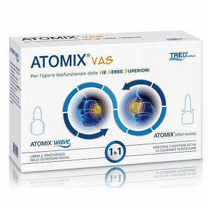  - Atomix Vas Kit Per Igiene Funzionale Delle Vie Aeree Superiori Atomic Wave + Spray
