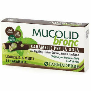  - Mucolid Bronc Menta & Liquirizia 24 Caramelle